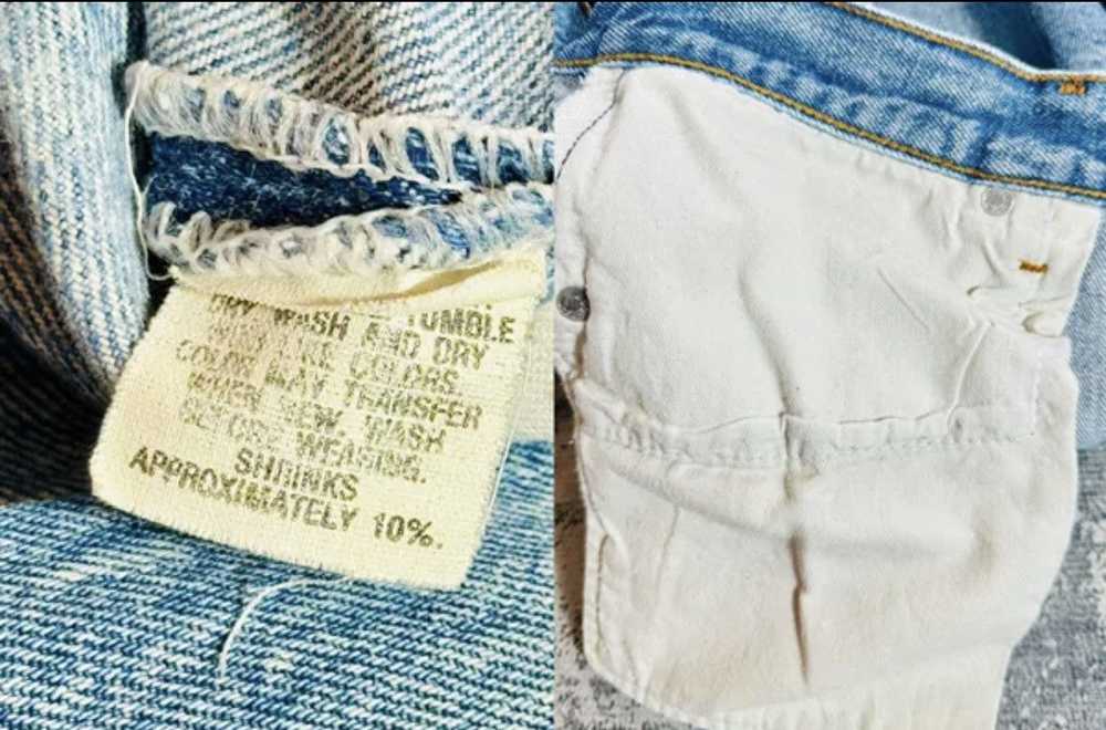 Levi's Rare Vintage Levi‘s 80s 501 W36L32 - image 9