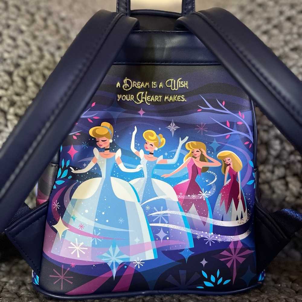 Cinderella loungefly backpack - image 2