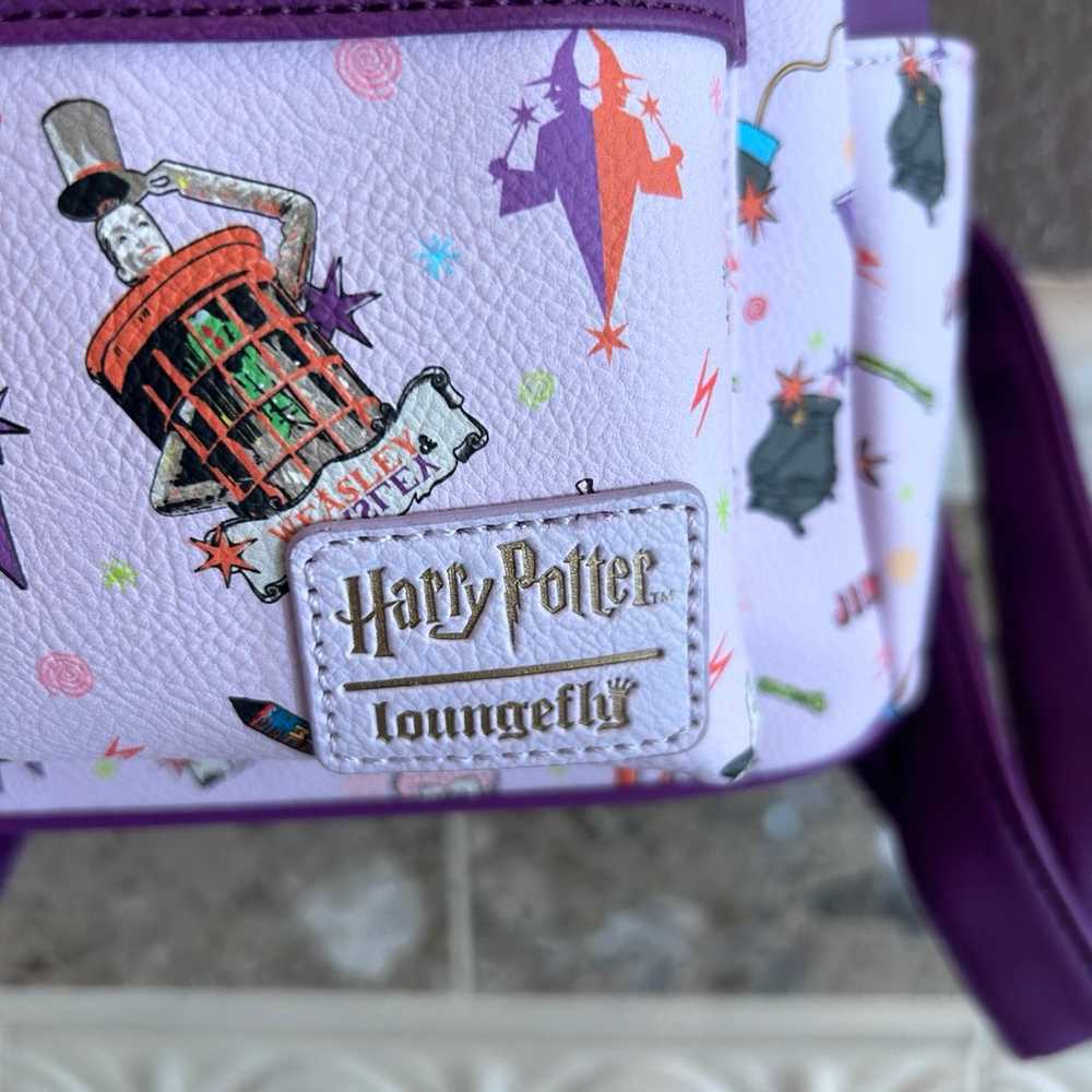 Harry Potter Weasley Wheezes Loungefly Backpack - image 4