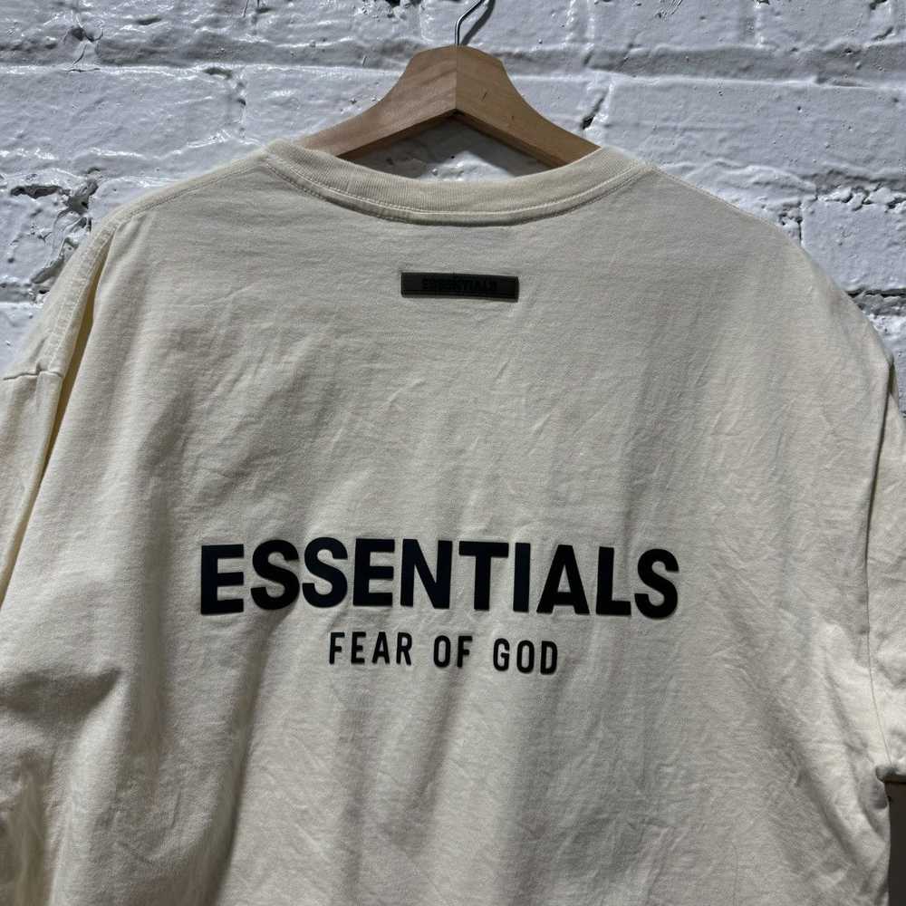 Essentials Fear of God Essentials Cream Tee - image 1