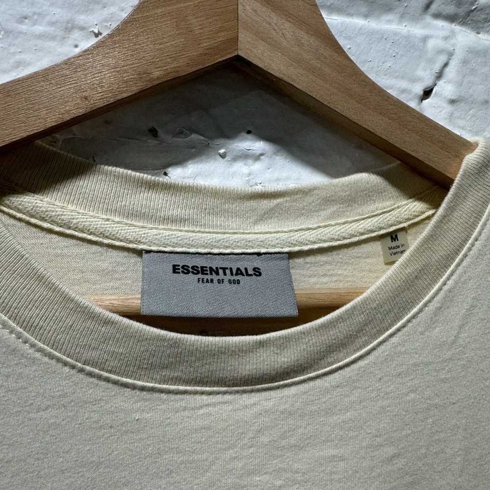 Essentials Fear of God Essentials Cream Tee - image 3