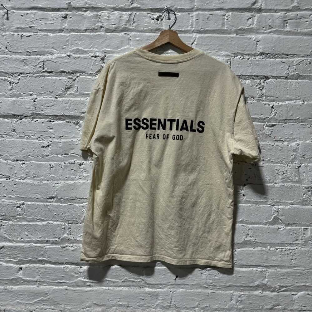 Essentials Fear of God Essentials Cream Tee - image 4