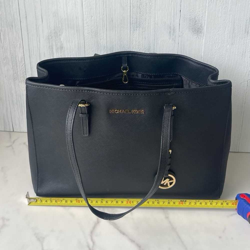 MICHAEL KORS LARGE BLACK PURSE - image 2