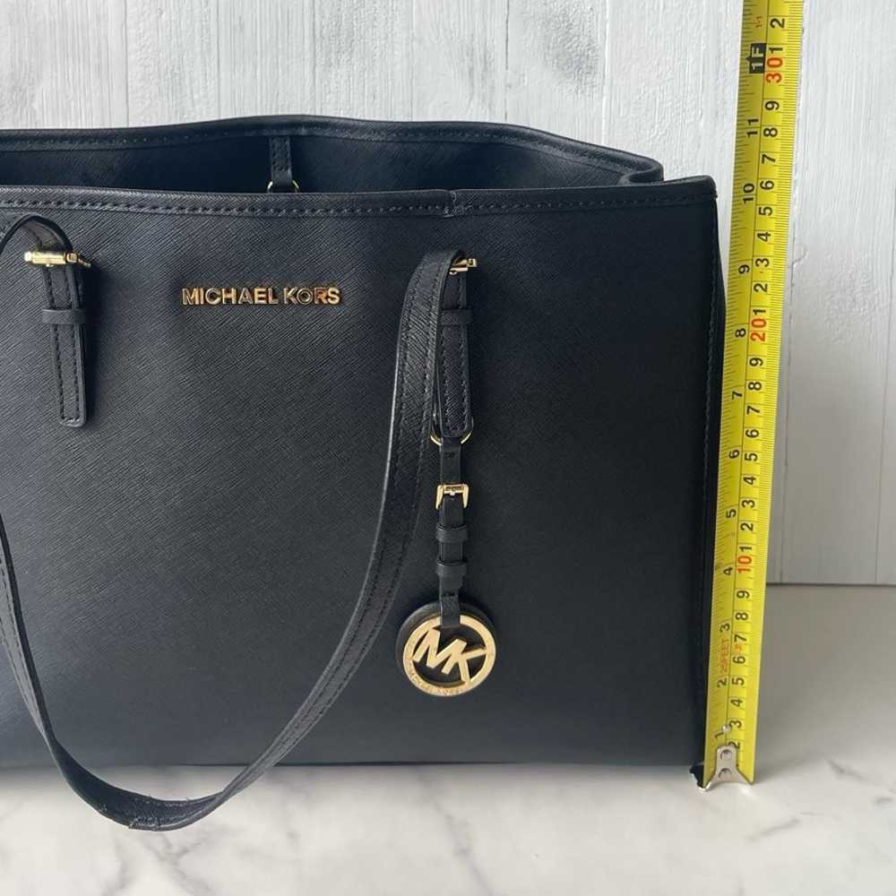 MICHAEL KORS LARGE BLACK PURSE - image 4