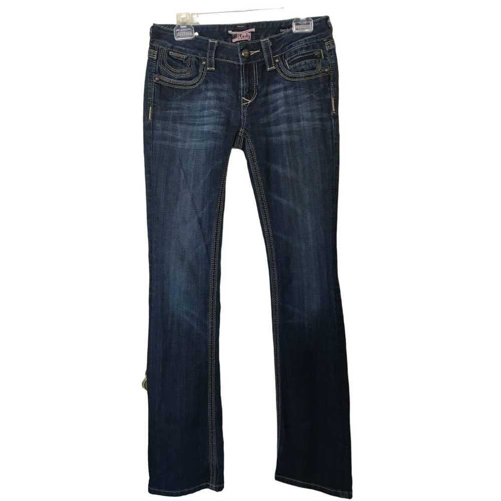 Express ReRock for Express Barely Boot Jeans Size… - image 2