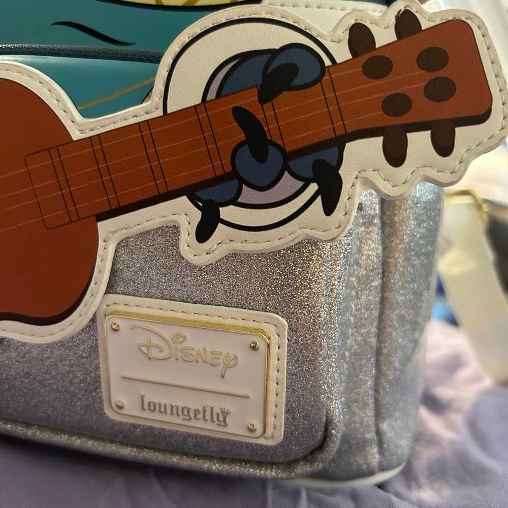 Disney Elvis Stitch Guitar Loungefly Backpack - image 2