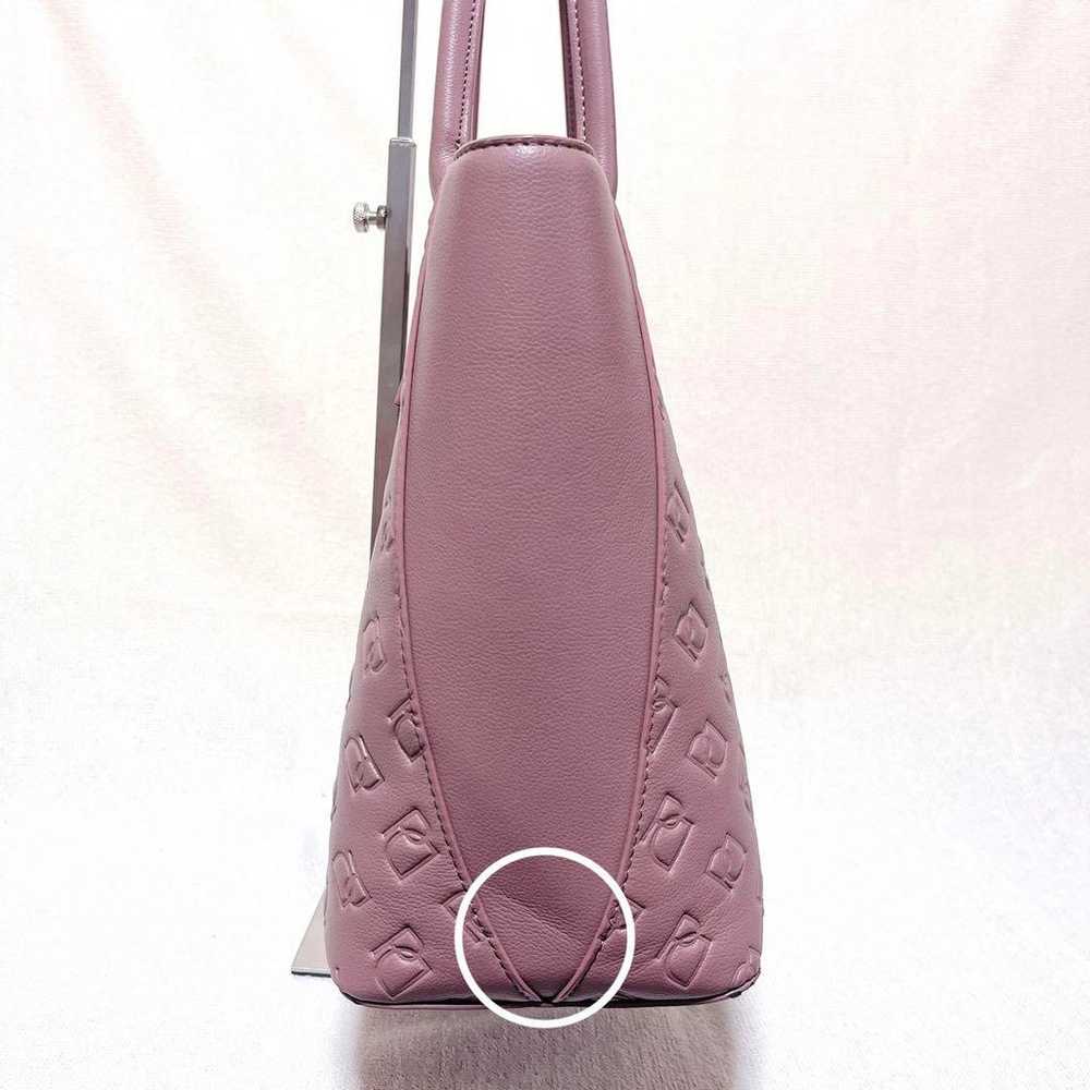 【Rare】PINKY&DIANNE Croissant Tote Bag Pink - image 10