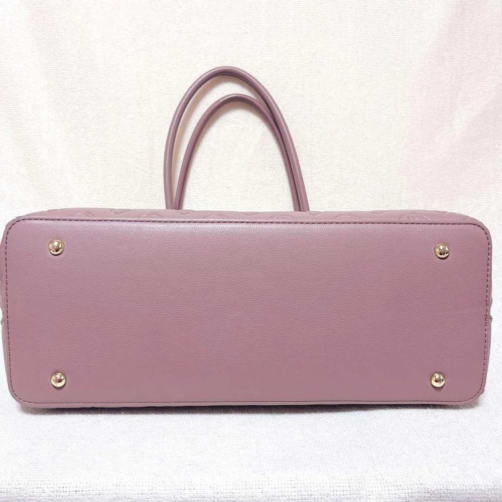 【Rare】PINKY&DIANNE Croissant Tote Bag Pink - image 12