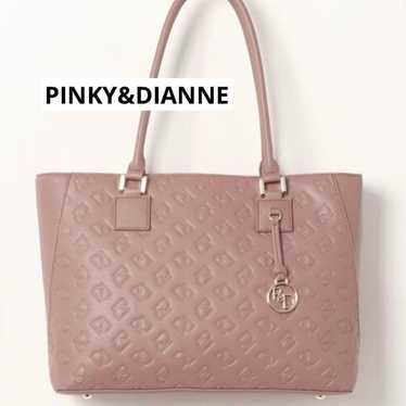 【Rare】PINKY&DIANNE Croissant Tote Bag Pink - image 1