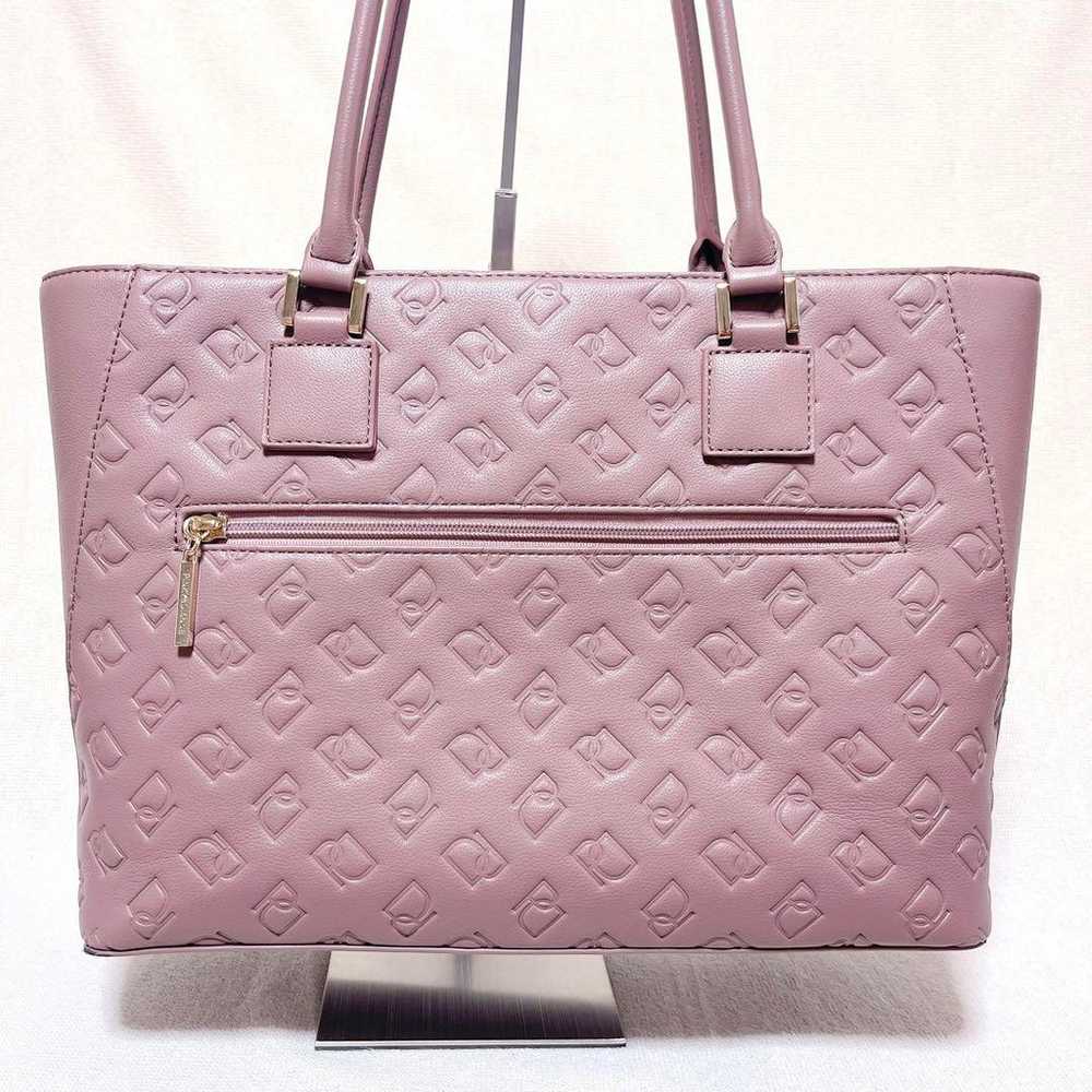 【Rare】PINKY&DIANNE Croissant Tote Bag Pink - image 8