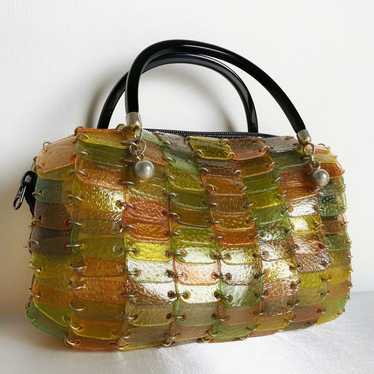 Exquisite item✨ Naniwaya Harube crystal handbag L… - image 1