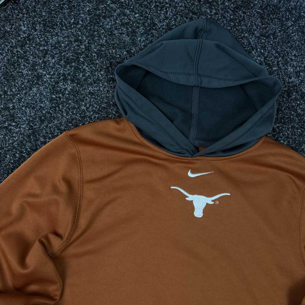 Nike × Streetwear × Vintage Nike Hoodie Texas Lon… - image 4