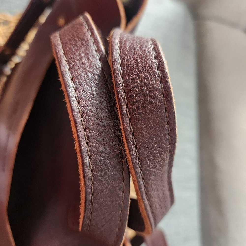 Portland leather goods mini tote - image 5