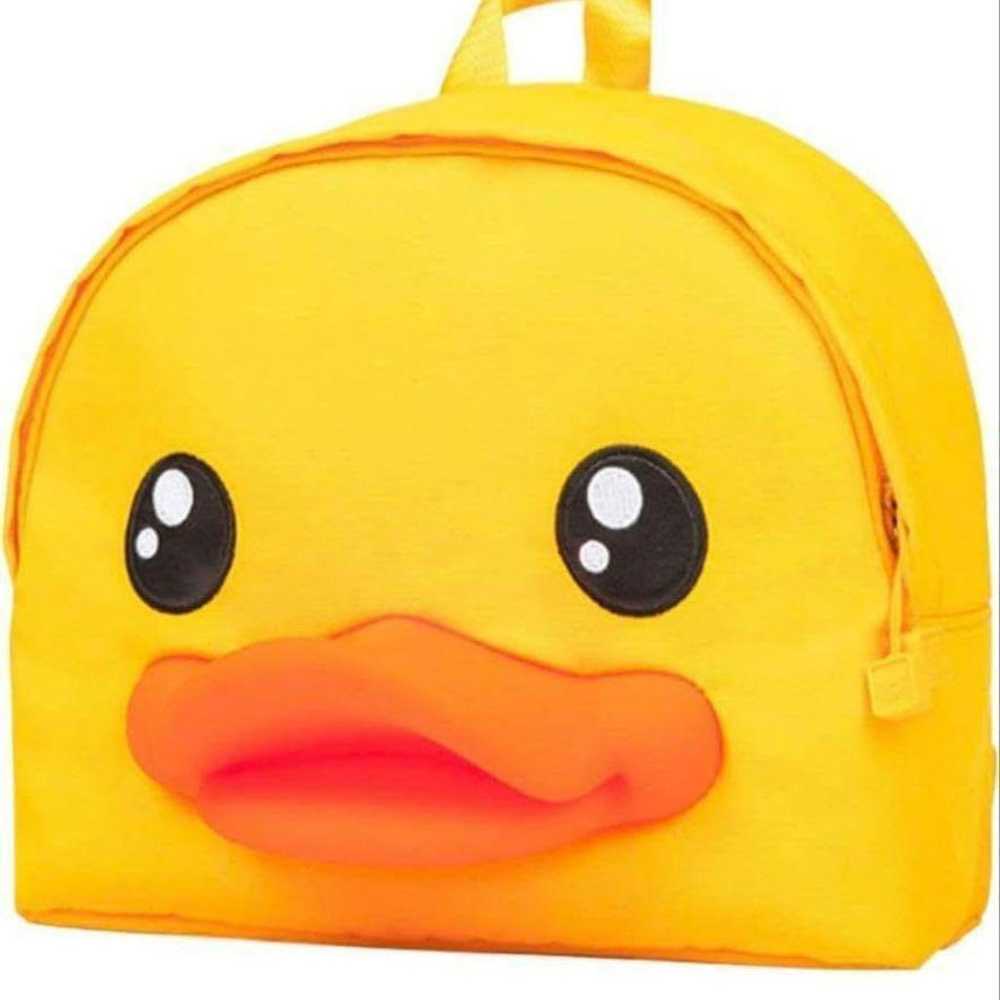 Yellow Rubber Duck Backpack 3D Duckling Chick Bac… - image 1