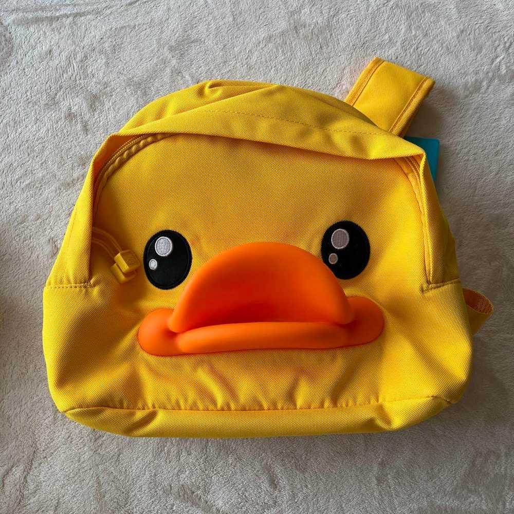 Yellow Rubber Duck Backpack 3D Duckling Chick Bac… - image 2