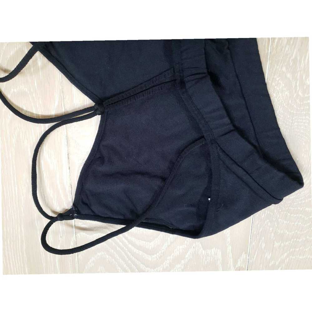 Fabletics Solid Black Small Sized Strappy Sports … - image 5