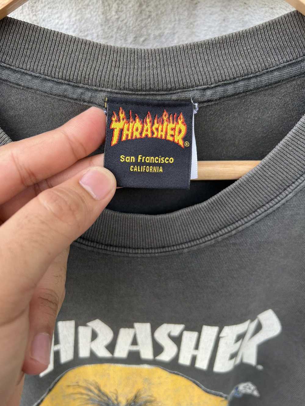 Streetwear × Thrasher × Vintage Rare Vintage Thra… - image 3