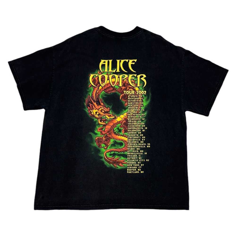 Band Tees × Tour Tee Vintage 2002 ALICE COOPER Y2… - image 2