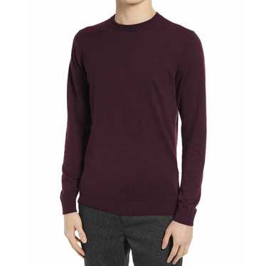 Ted Baker Ted Baker London Men's Purple Slim Crew 