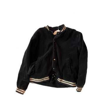 Forever 21 Forever 21 Corduroy Black Bomber Jacke… - image 1