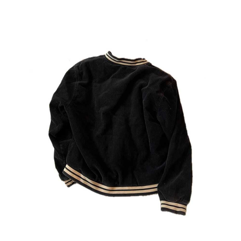 Forever 21 Forever 21 Corduroy Black Bomber Jacke… - image 2