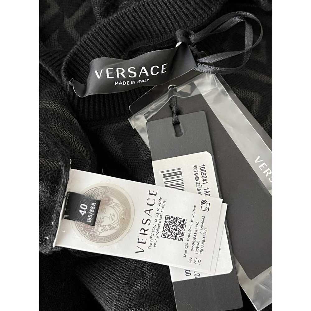 Versace Wool jumper - image 9