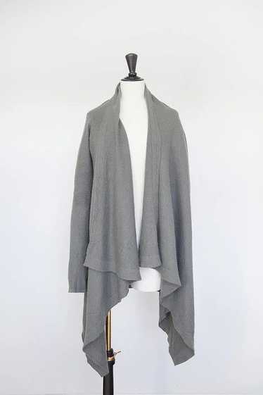 Rick Owens HUN boiled cashmere biker cardigan