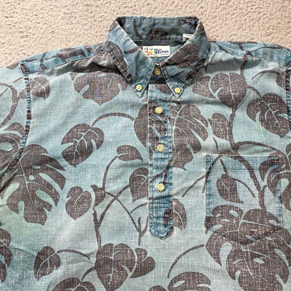 Reyn Spooner Authentic Hawaiian Mens Medium Rever… - image 2