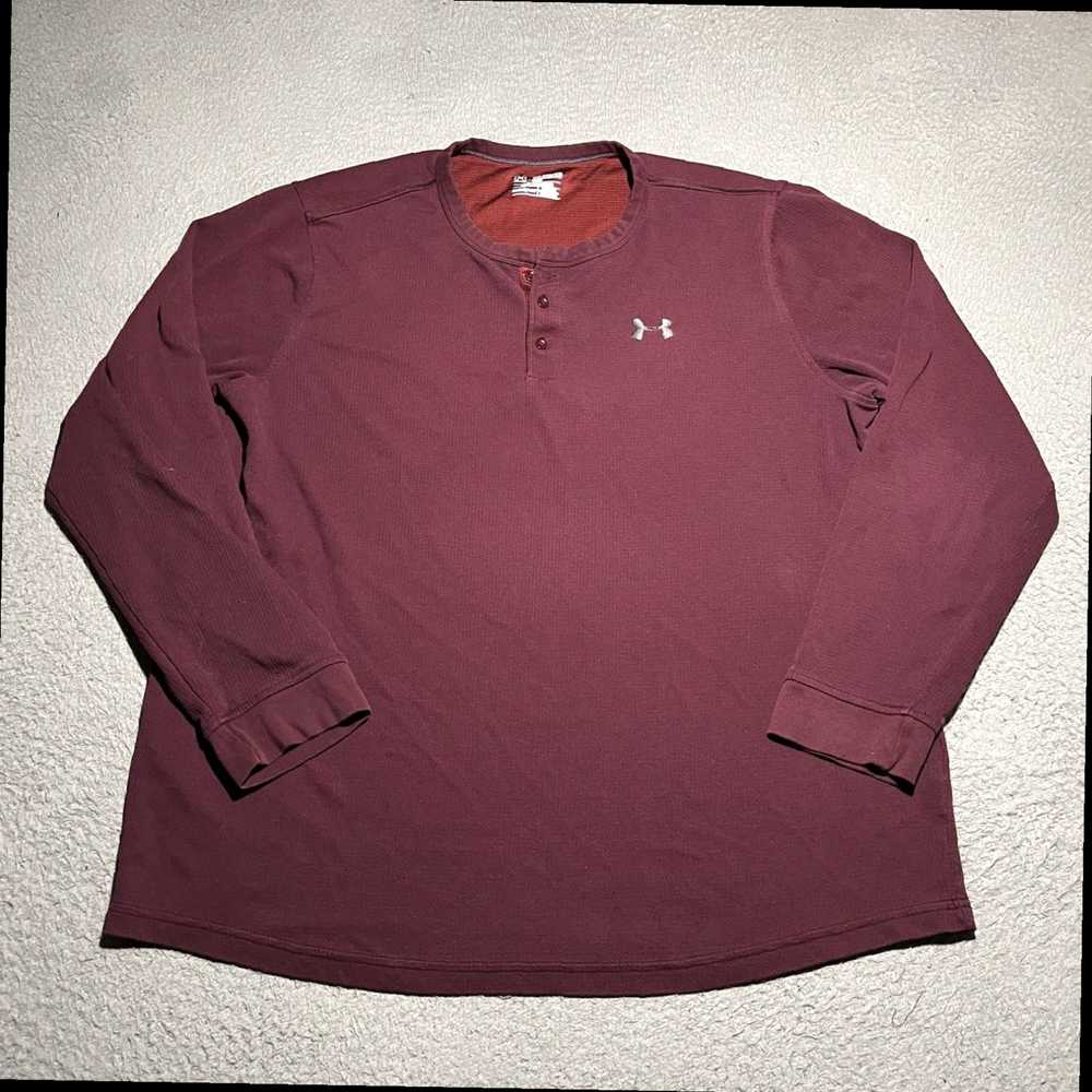 Under Armour Mens Thermal Long Sleeve Stretch Hen… - image 1