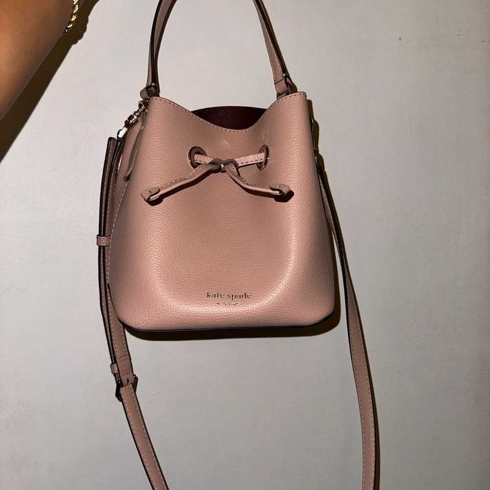 Kate spade pink bucket bag - image 1