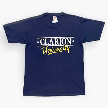 Vintage M - Vintage 90s Clarion University T - image 1