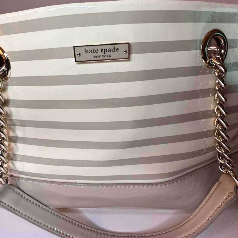 Kate Spade Montrose Elena Stripe Patent Chain Pur… - image 12