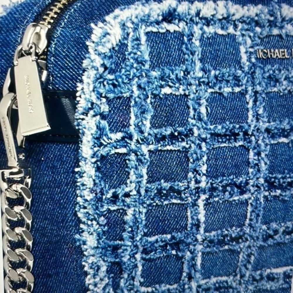 Michael Kors Denim Jet Set Medium Camera Crossbody - image 5