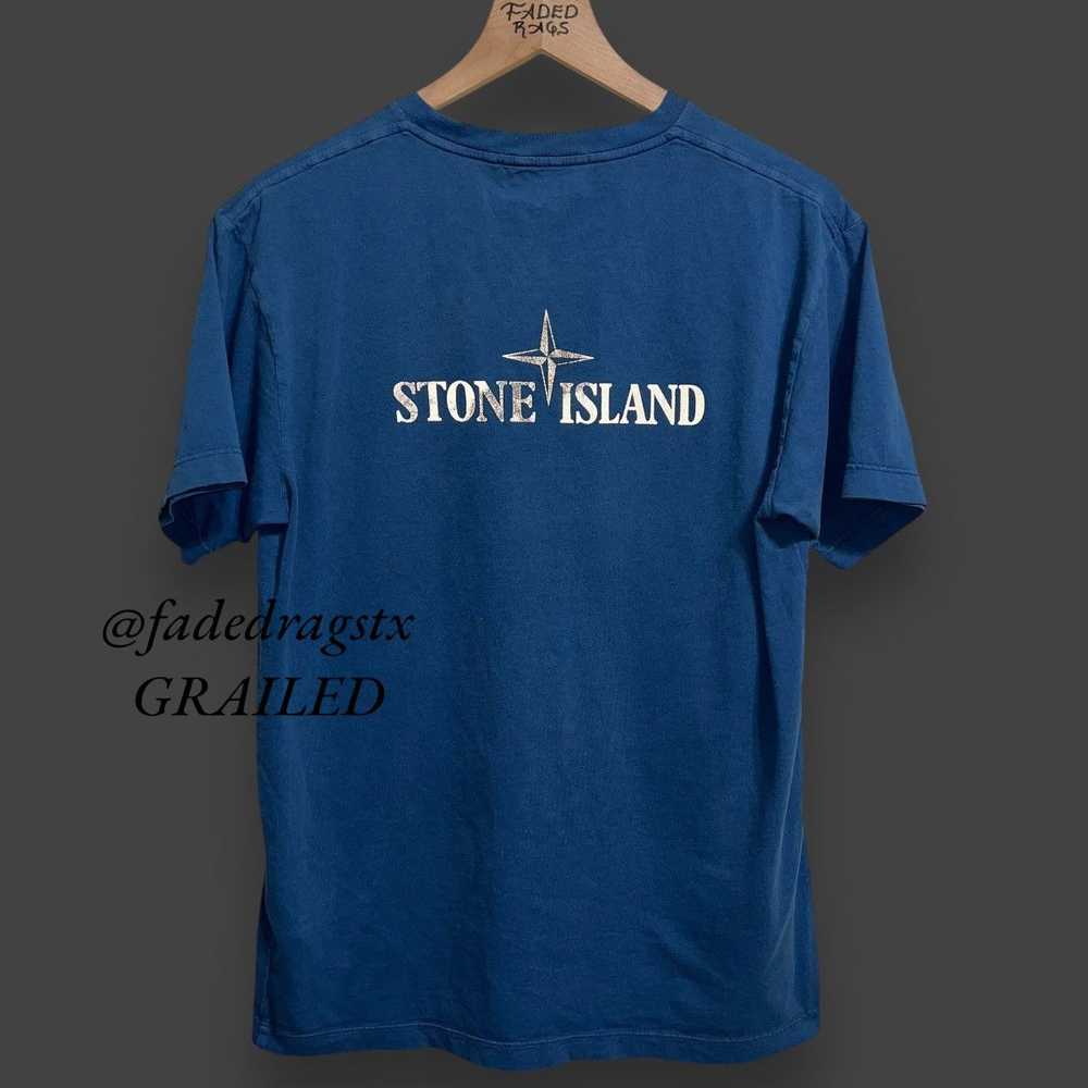 Stone Island Stone Island Reflective Logo Tee - image 1