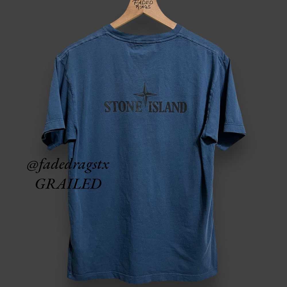 Stone Island Stone Island Reflective Logo Tee - image 2