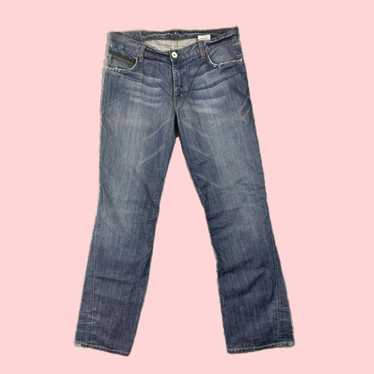 Vintage Authentic Blue Bootcut Cotton Denim Pants… - image 1