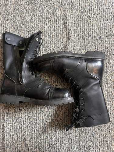 Military Bates Leather Combat Boots