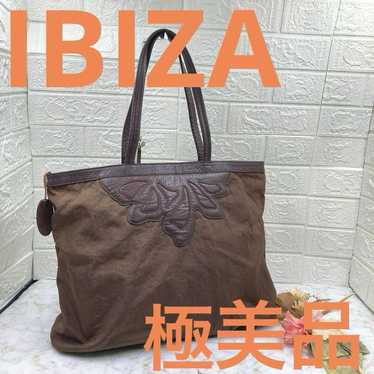 Superb item❣️ IBIZA Tote Bag Ladies Brown Nylon L… - image 1