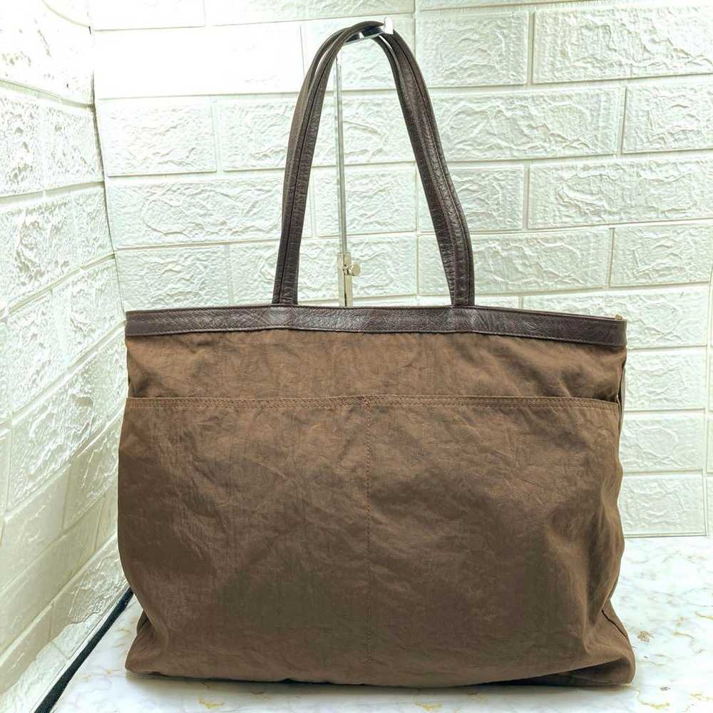 Superb item❣️ IBIZA Tote Bag Ladies Brown Nylon L… - image 2