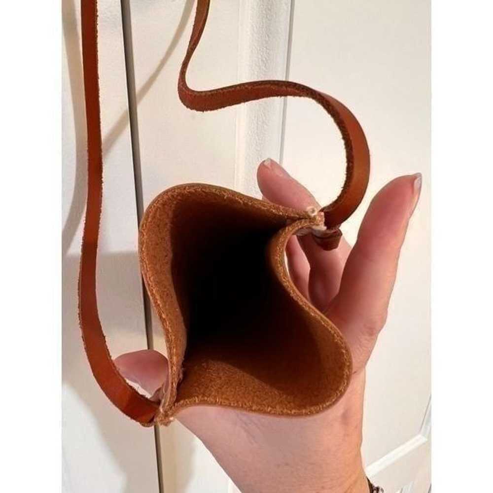 Leather Phone Crossbody - image 4