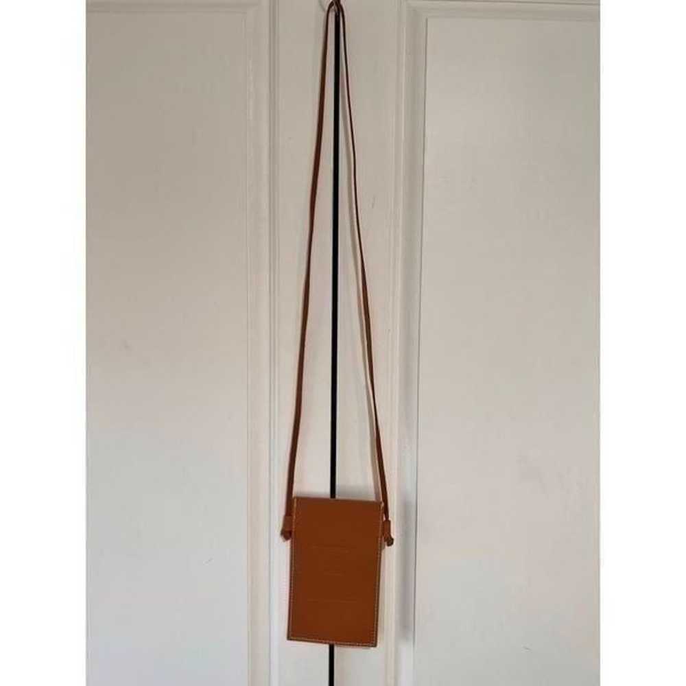 Leather Phone Crossbody - image 5