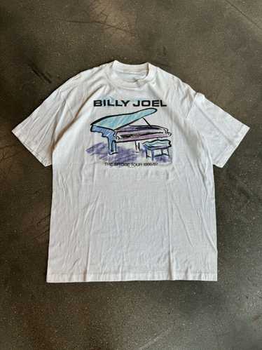 Vintage 80s Billy Joel Bridge Tour T-Shirt White