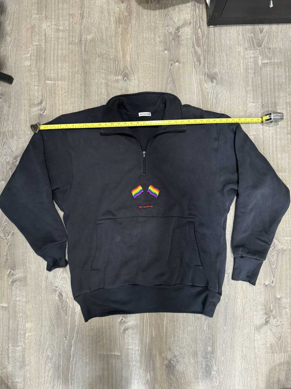 Balenciaga Balenciaga Pride Quarter zip Size M (o… - image 1