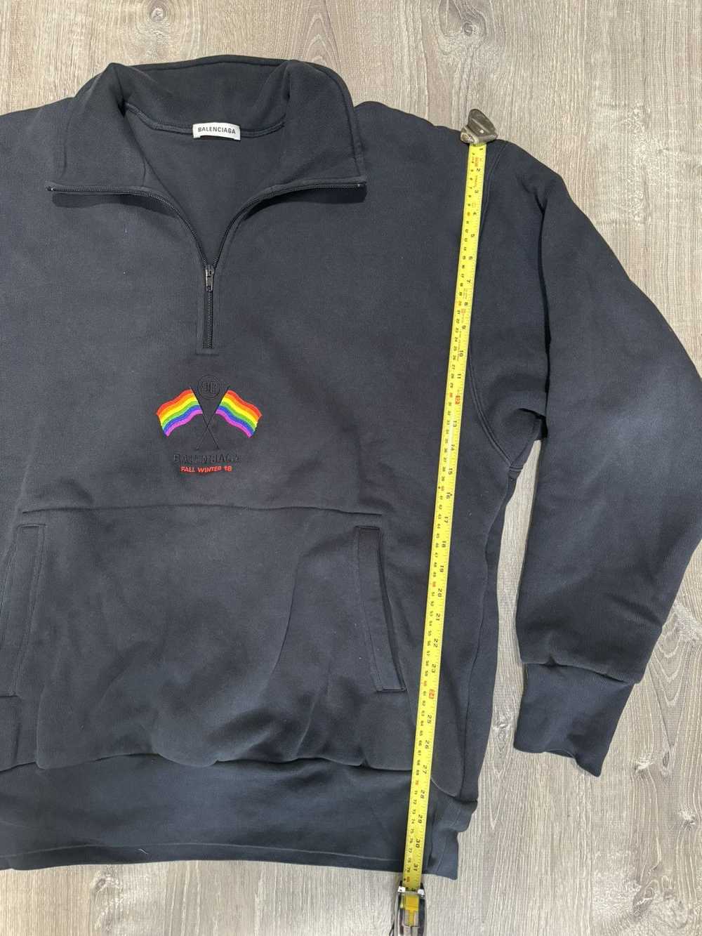 Balenciaga Balenciaga Pride Quarter zip Size M (o… - image 2