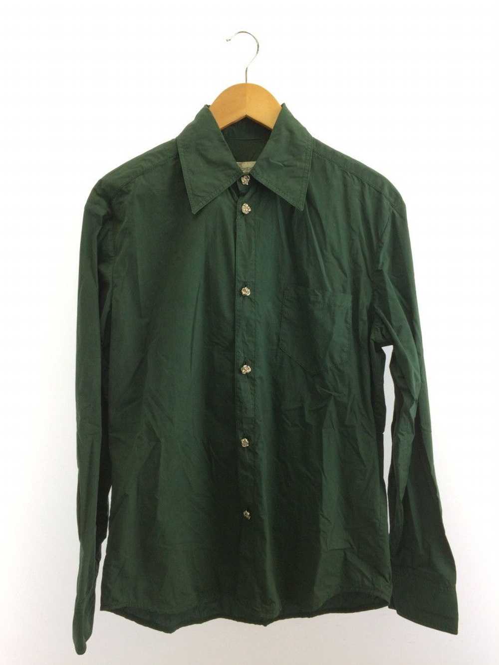 Namacheko Overdyed Green Button Up Medium - image 1