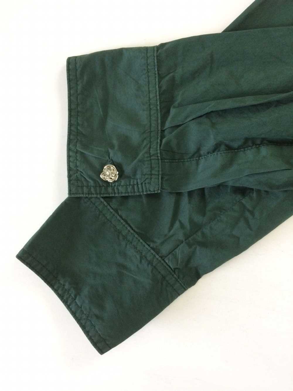 Namacheko Overdyed Green Button Up Medium - image 4