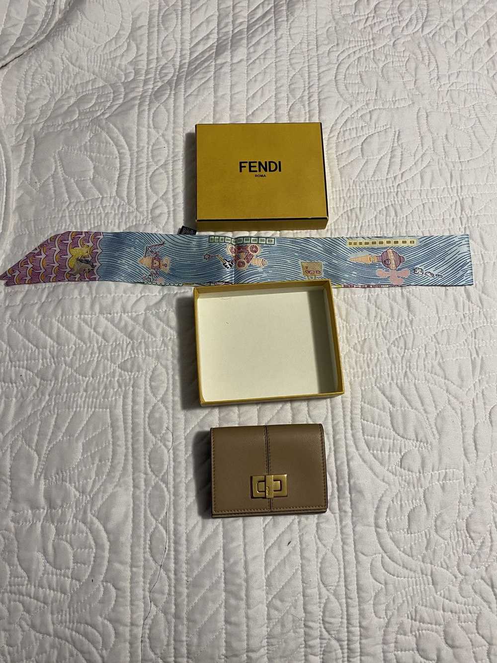 Fendi Fendi Micro Motif TriFold Wallet - image 2