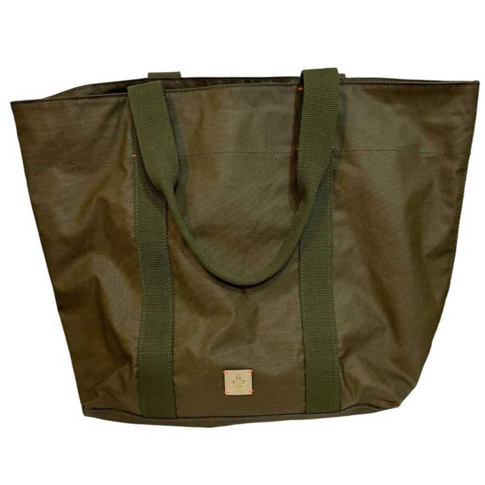 India Hicks Large Green Nylon Carried Away Tote - image 1