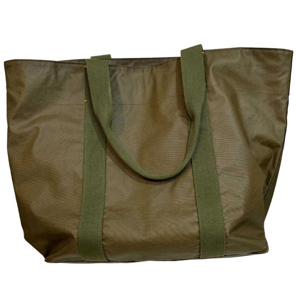 India Hicks Large Green Nylon Carried Away Tote - image 3