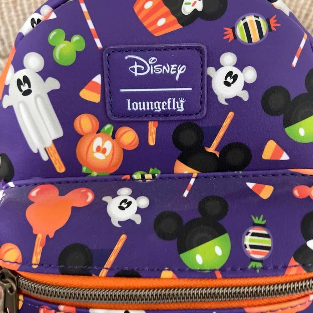 Disney halloween treats Loungefly backpack - image 2